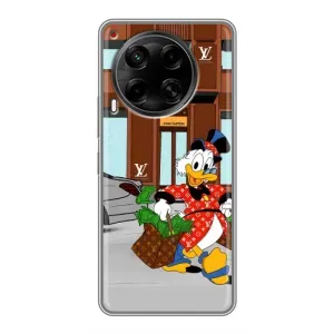 Чехли для Tecno Camon 30 (CL6) - Скрудж МакДак Louis Vuitton (PREMIUMPrint) (Скрудж ЛВ)
