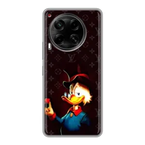 Чехли для Tecno Camon 30 (CL6) - Скрудж МакДак Louis Vuitton (PREMIUMPrint) (Скрудж з ботліантом)