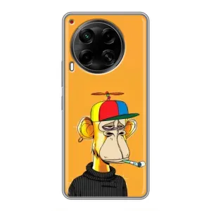 Чохли з Мавпами NFT для Tecno Camon 30 (CL6) (AlphaPrint) (Нудна мавпа NFT)