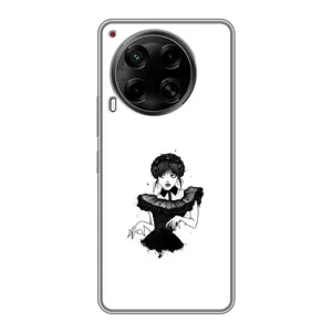Чохли Венсдей на Tecno Camon 30 (CL6) Уенсдей (AlphaPrint) (танець Венздей)