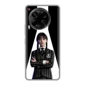 Чохли Венсдей на Tecno Camon 30 (CL6) Уенсдей (AlphaPrint) (W-Wednesday)