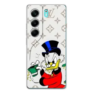 Чехлы для TECNO Camon 40 - Скрудж МакДак Louis Vuitton (PREMIUMPrint) (Баксы Скрудж)