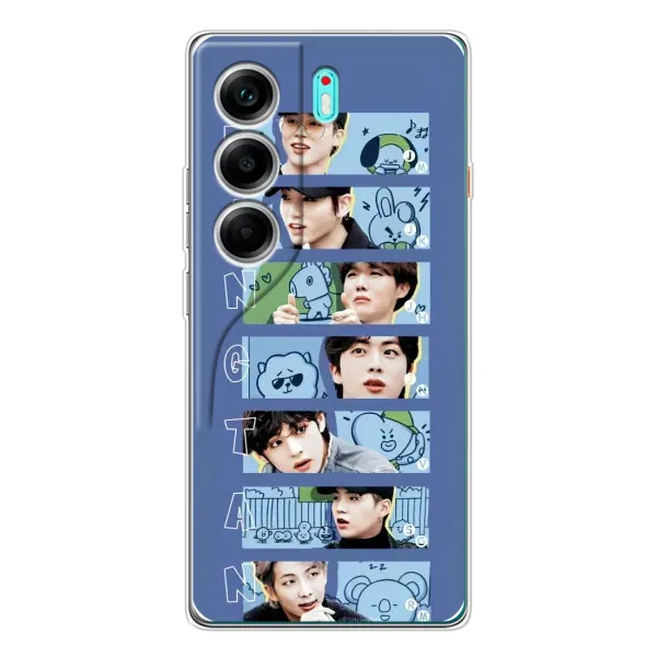 Чехол с принтом «Bangtan» для TECNO Camon 40 Чехол с принтом «Bangtan» для TECNO Camon 40