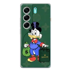 Чехлы для TECNO Camon 40 - Скрудж МакДак Louis Vuitton (PREMIUMPrint) (Богатая Утка)