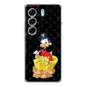 Чехлы для TECNO Camon 40 - Скрудж МакДак Louis Vuitton (PREMIUMPrint) (Богатство Макдака)