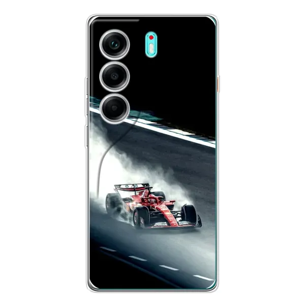 Чохол з принтом «Болід гоночний» для TECNO Camon 40