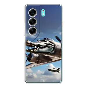 Чехол с принтом «Бомбардиро крокодило» для TECNO Camon 40