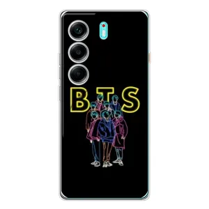 Чехол с принтом «BTS стайл» для TECNO Camon 40