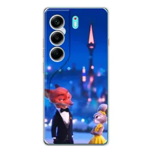 Чохол Зоотрополіс на TECNO Camon 40 (Романтичний вечір Зоотрополіс)