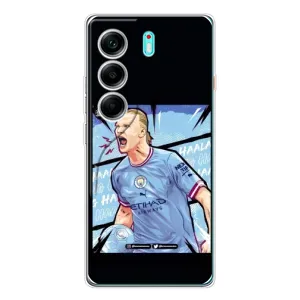 Чехлы с футболистом Ерлинг Холанд для TECNO Camon 40 (AlphaPrint)