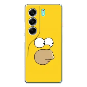 Чjхол з Сімпсонами для TECNO Camon 40 (VPrint) (Гомер)