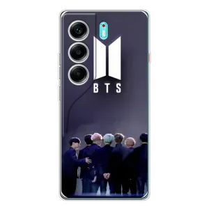 Чехол с принтом «Группа BTS» для TECNO Camon 40