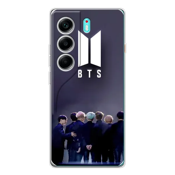 Чехол с принтом «Группа BTS» для TECNO Camon 40 Чехол с принтом «Группа BTS» для TECNO Camon 40