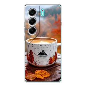 Чехол с принтом «Кофе на природе» для TECNO Camon 40