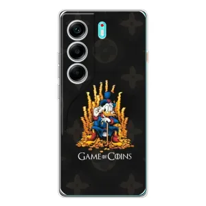 Чехлы для TECNO Camon 40 - Скрудж МакДак Louis Vuitton (PREMIUMPrint) (Король денег)