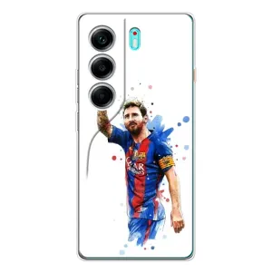 Чехлы Месси для TECNO Camon 40 (AlphaPrint) (Лео Месси)