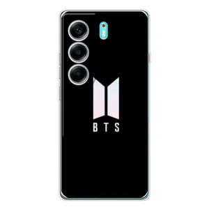 Чехол с принтом «Лого BTS» для TECNO Camon 40