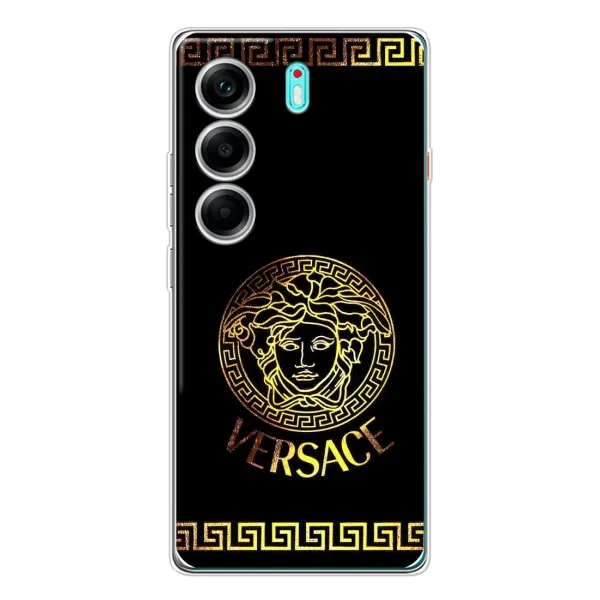 Чехол с принтом «Logo Versace» для TECNO Camon 40