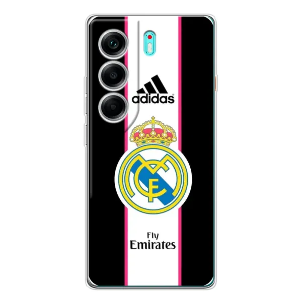 Чехол с принтом «Лого Real Madrid» для TECNO Camon 40 Чехол с принтом «Лого Real Madrid» для TECNO Camon 40