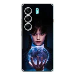 Чохол з дизайном Венздей 2 на TECNO Camon 40 (Магічна сфера Венздей)