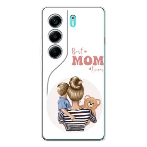 Чехлы для мамы на TECNO Camon 40 (Мама и сын)