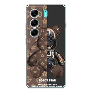 Крутые Чехлы Луи Виттон для TECNO Camon 40 (AlphaPrint) (Медведь Луи Витон)