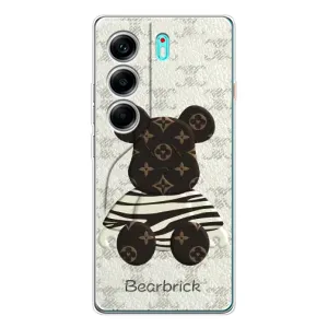 Крутые Чехлы Луи Виттон для TECNO Camon 40 (AlphaPrint) (Медведь LV)