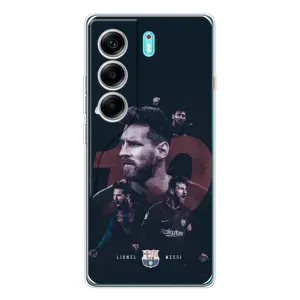 Чехлы Месси для TECNO Camon 40 (AlphaPrint) (Месси 10)