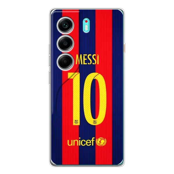 Чехол с принтом «Messi Barca 10» для TECNO Camon 40 Чехол с принтом «Messi Barca 10» для TECNO Camon 40