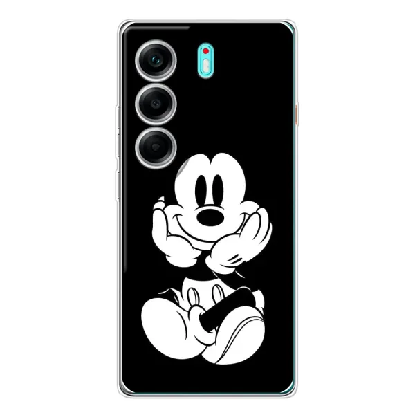 Чехол с принтом «Микки на черном» для TECNO Camon 40 Чехол с принтом «Микки на черном» для TECNO Camon 40
