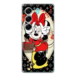 Чехол Disney Mouse TECNO Camon 40 (PREMIUMPrint) (Минни peace)