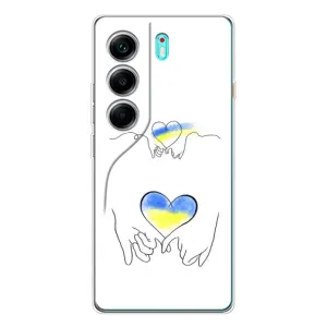 Чехол для Патриота Украины TECNO Camon 40 - (AlphaPrint) (Мир Украине)