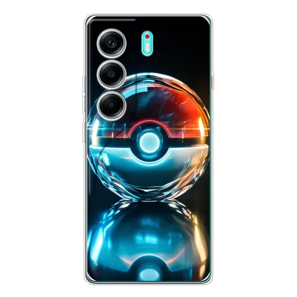 Чехол с принтом «Мяч Пикачу» для TECNO Camon 40 Чехол с принтом «Мяч Пикачу» для TECNO Camon 40