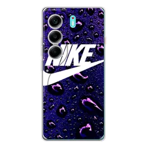 Чехол для TECNO Camon 40 - с принтом Найк (AlphaPrint) (Найк принт)