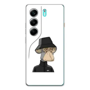 Чохли з Мавпами NFT для TECNO Camon 40 (AlphaPrint) (мавпа NFT Adidas)