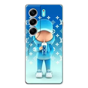 Крутые Чехлы Луи Виттон для TECNO Camon 40 (AlphaPrint) (Парень LV)
