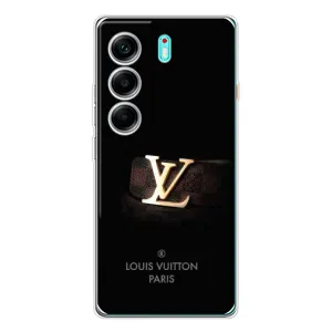 Чехлы Луи Витон для TECNO Camon 40 (AlphaPrint - LOUIS VUITTON) (ремешок LV)