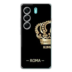 Чохли для TECNO Camon 40 (VPrint) - Футбольні клуби (Roma)