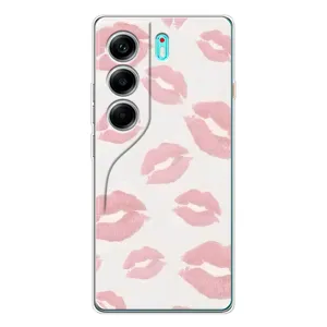 Чехол с принтом «Розовые губы» для TECNO Camon 40