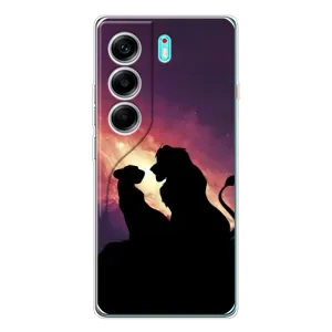 Чехол с принтом «Силуэт Симба и Налу» для TECNO Camon 40