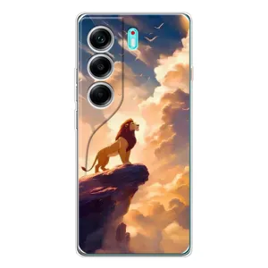 Чехол с принтом «Симба на скале» для TECNO Camon 40