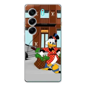Чехлы для TECNO Camon 40 - Скрудж МакДак Louis Vuitton (PREMIUMPrint) (Скрудж ЛВ)