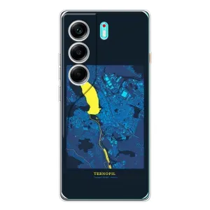 Чехол с принтом «Тернополь» для TECNO Camon 40