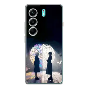 Чохли Венсдей на TECNO Camon 40 Уенсдей (AlphaPrint) (Венздей та Інід)