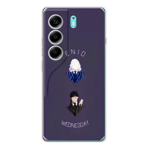 Чохли Венсдей на TECNO Camon 40 Уенсдей (AlphaPrint) (Венздей і подруга)