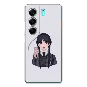 Чохли Венсдей на TECNO Camon 40 Уенсдей (AlphaPrint) (Венздей і Річ)