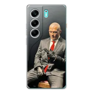 Чохол з принтом «Усик Hitman» для TECNO Camon 40