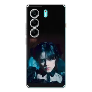 Чохли Венсдей на TECNO Camon 40 Уенсдей (AlphaPrint) (погляд Венздей)