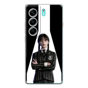 Чохли Венсдей на TECNO Camon 40 Уенсдей (AlphaPrint) (W-Wednesday)