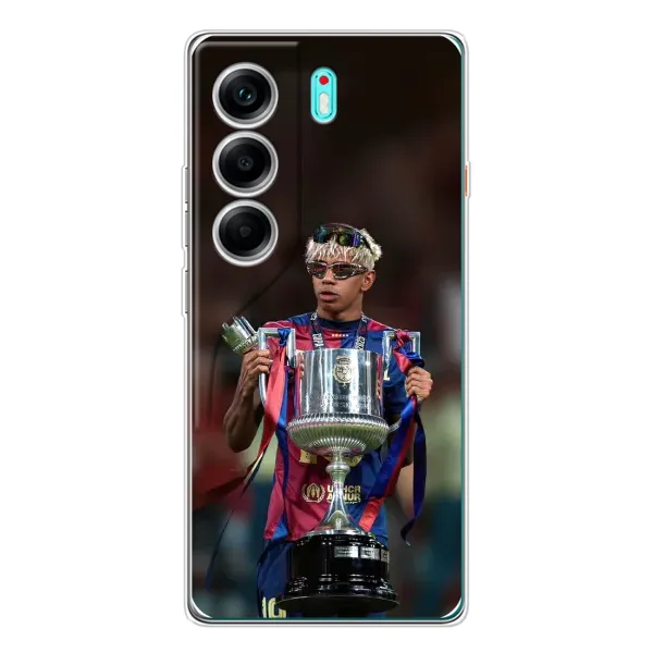 Чехол с принтом «Ямаль с кубком» для TECNO Camon 40 Чехол с принтом «Ямаль с кубком» для TECNO Camon 40